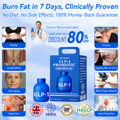 𝑲𝒆𝒚𝒆𝒔𝒔®💎𝑮𝑳𝑷-1 𝑷𝒓𝒐𝒃𝒊𝒐𝒕𝒊𝒄 𝑭𝒖𝒍𝒍-𝑩𝒐𝒅𝒚 𝑺𝒄𝒖𝒍𝒑𝒕𝒊𝒏𝒈 & 𝑯𝒆𝒂𝒍𝒕𝒉 𝑩𝒐𝒐𝒔𝒕 𝑳𝒊𝒕𝒕𝒍𝒆 𝑩𝒍𝒖𝒆 𝑱𝒂𝒓